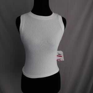 Hippie Rose White Tank Top